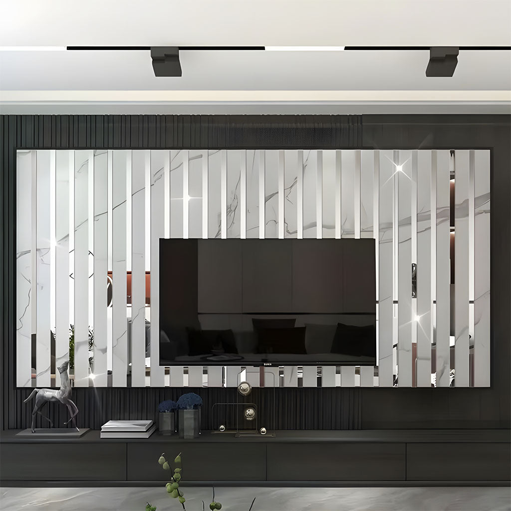 Acrylic Elegant Wall Decor Mirror Strips